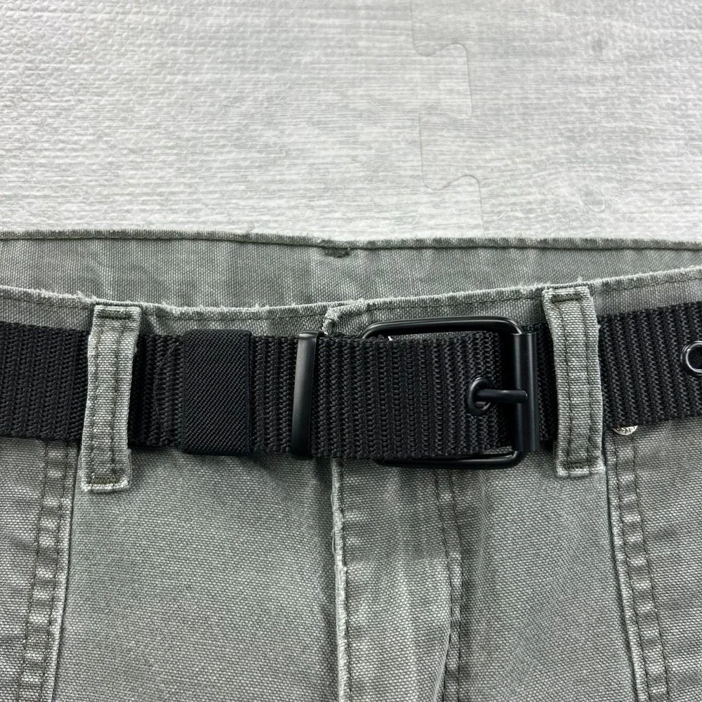 Vintage Y2K black studded punk cyber grunge belt